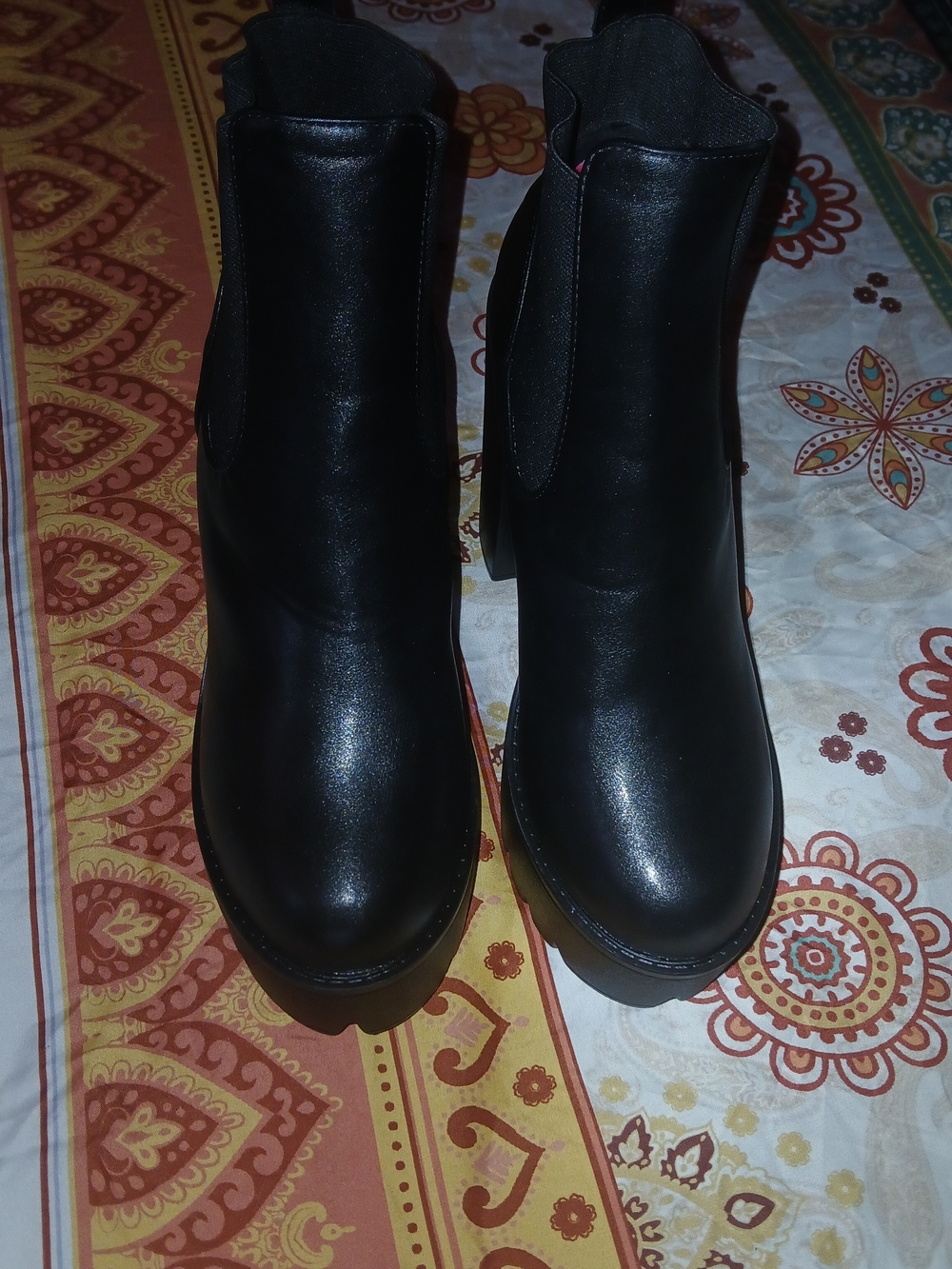 Black Women's Ankle Boots - Classic Chelsea Style